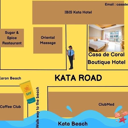 Casa De Coral Boutique Hotel Kata Beach  Esterno foto